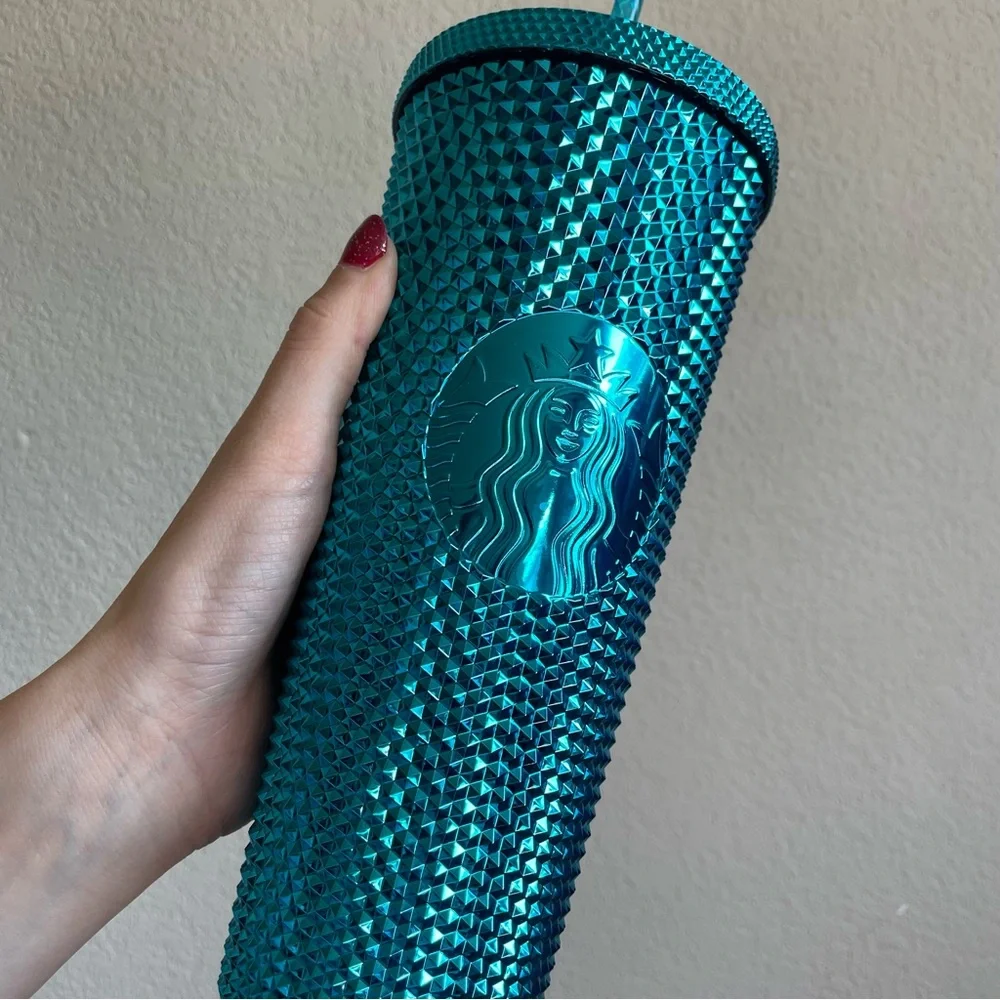Starbucks tumbler chrome