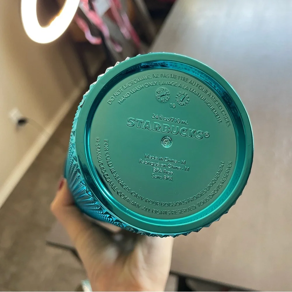 Starbucks tumbler chrome
