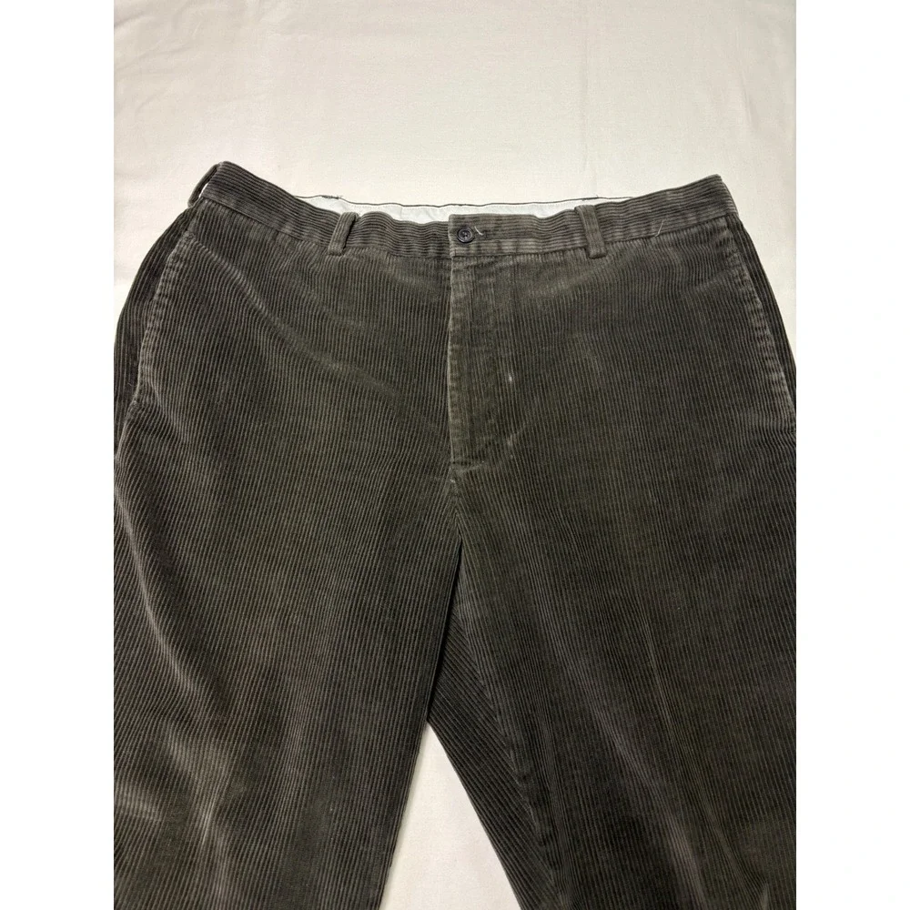 Brooks‎ Brothers 346 Corduroy Pants Mens 36x32 Brown Fabric