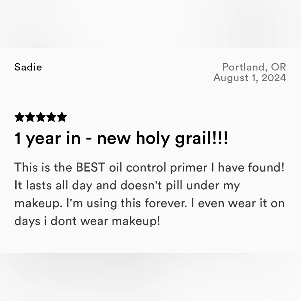 MAC Cosmetics mattifying primer