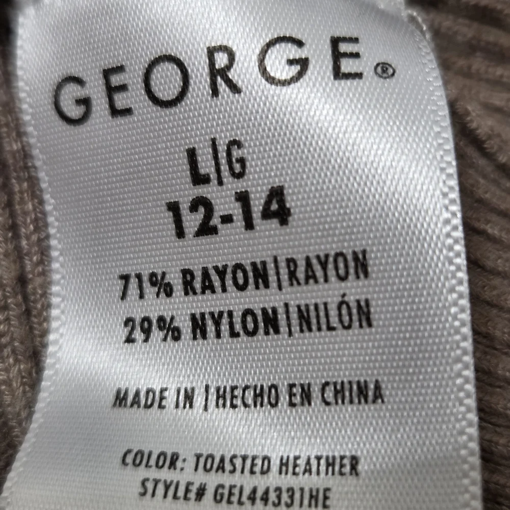 George chic ribbed