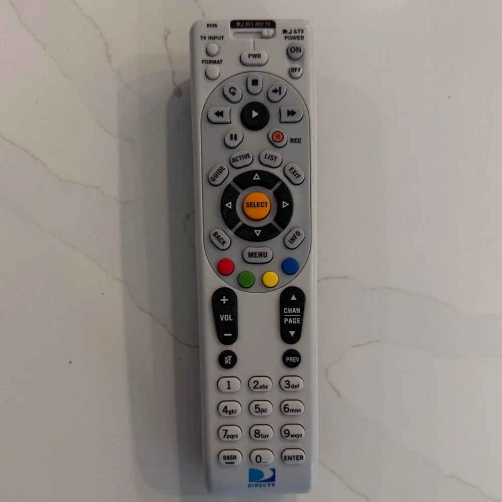 Sony RMT-V402B VCR Plus+ Remote and DirecTV RC65 Universal Remote Bundle