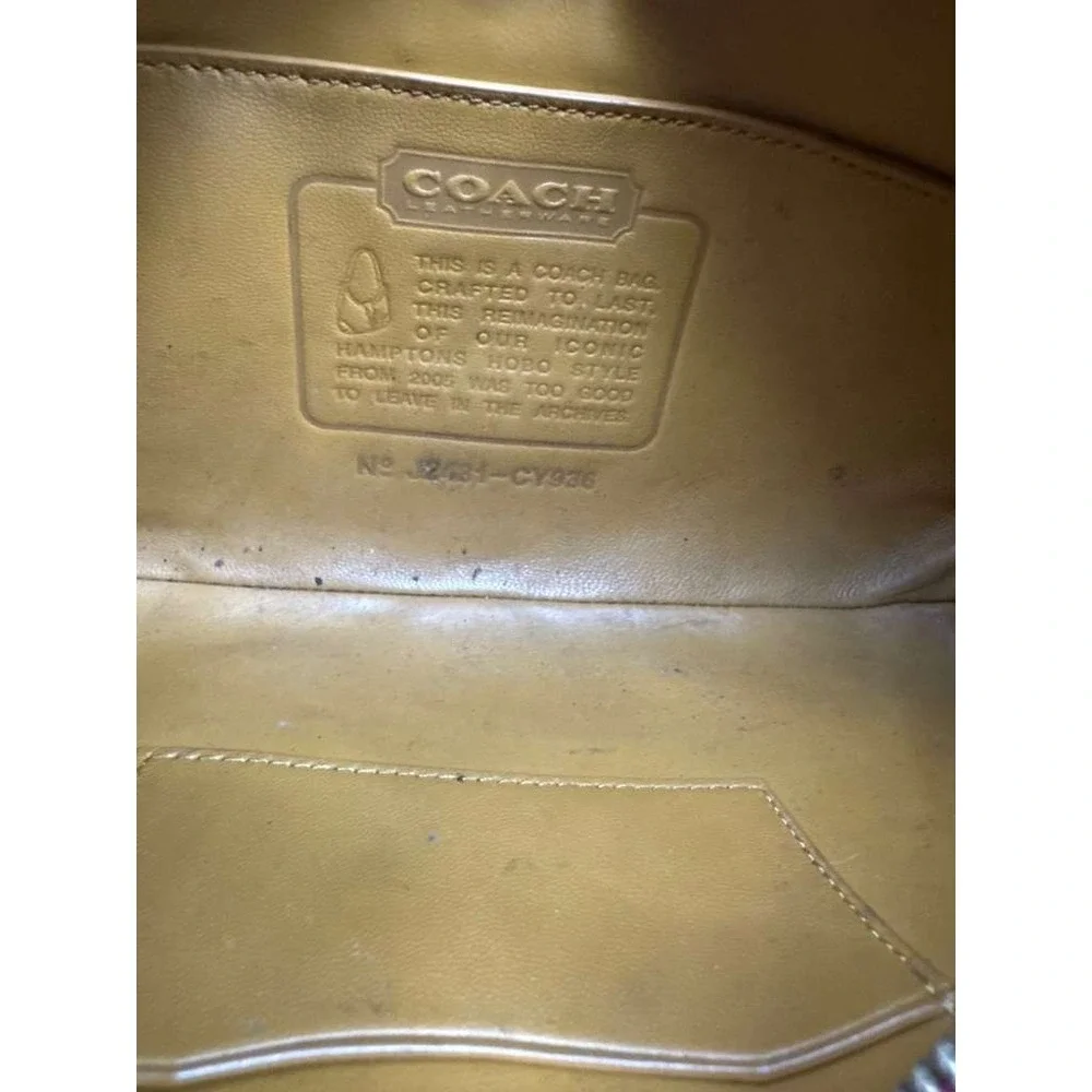 Coach pre owned