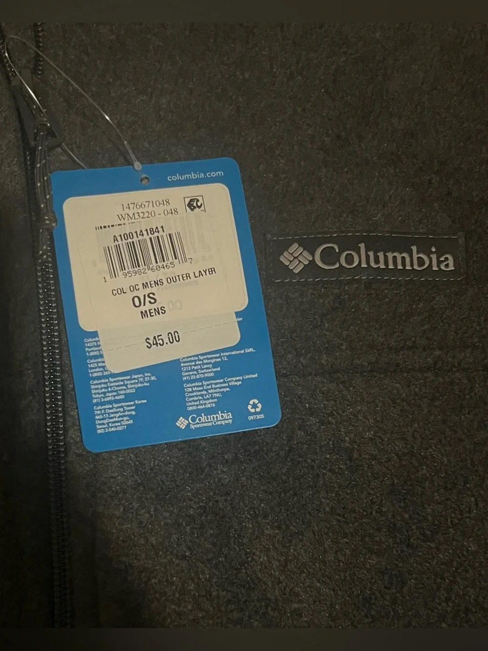 Columbia classic black