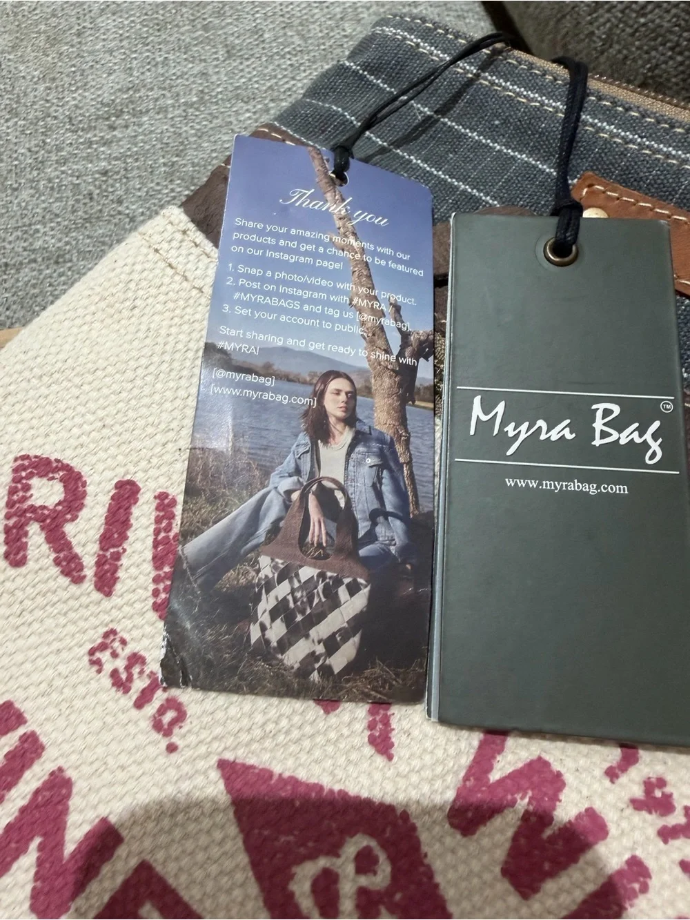 Myra Bag canvas crossbody