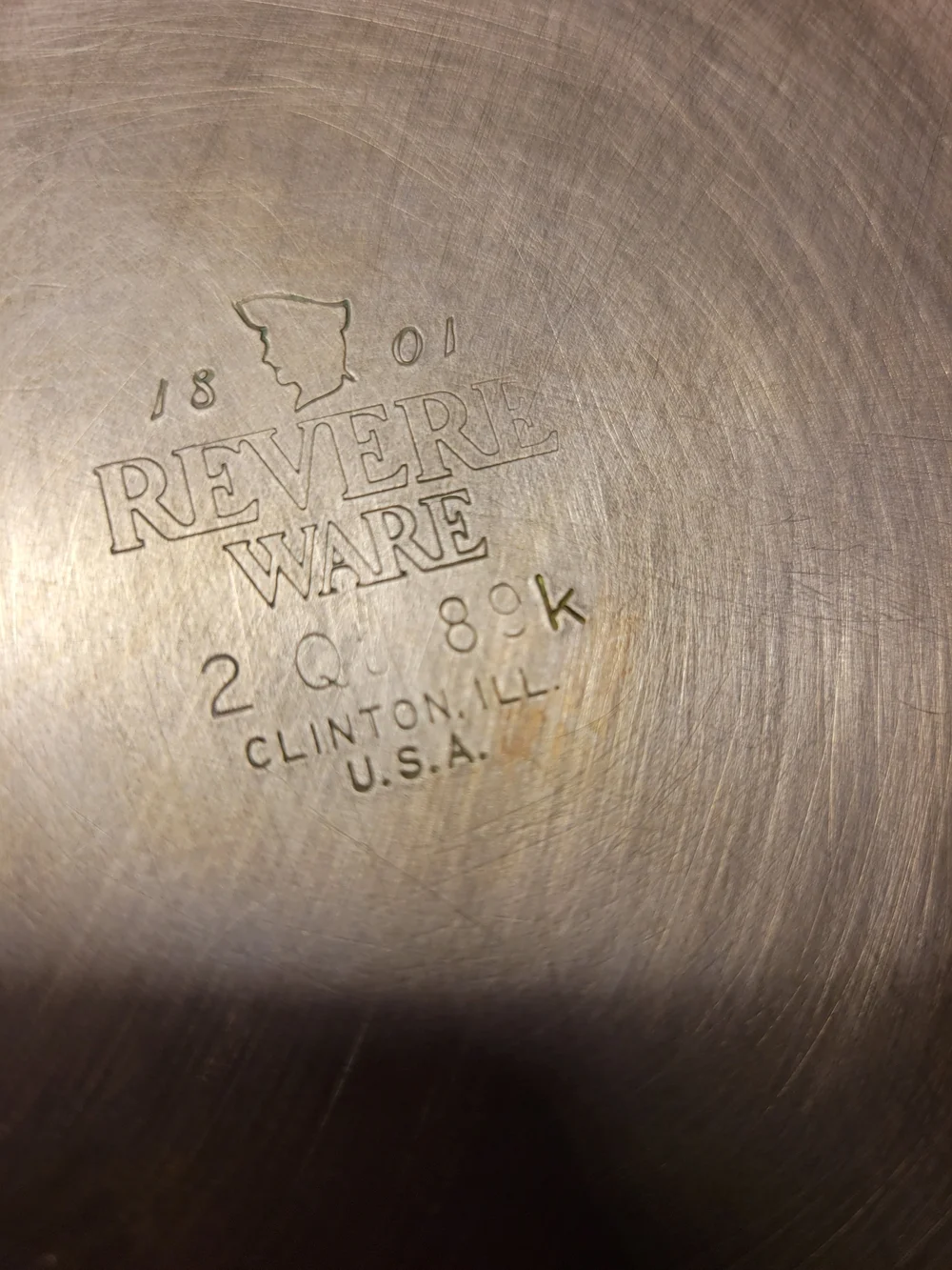 Revere Ware saucepan sauces quart