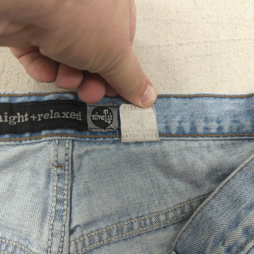Levis discolored front