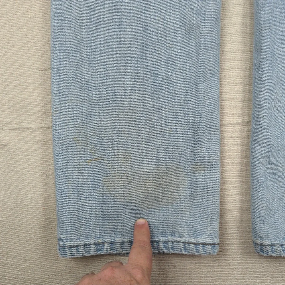 Levis discolored front