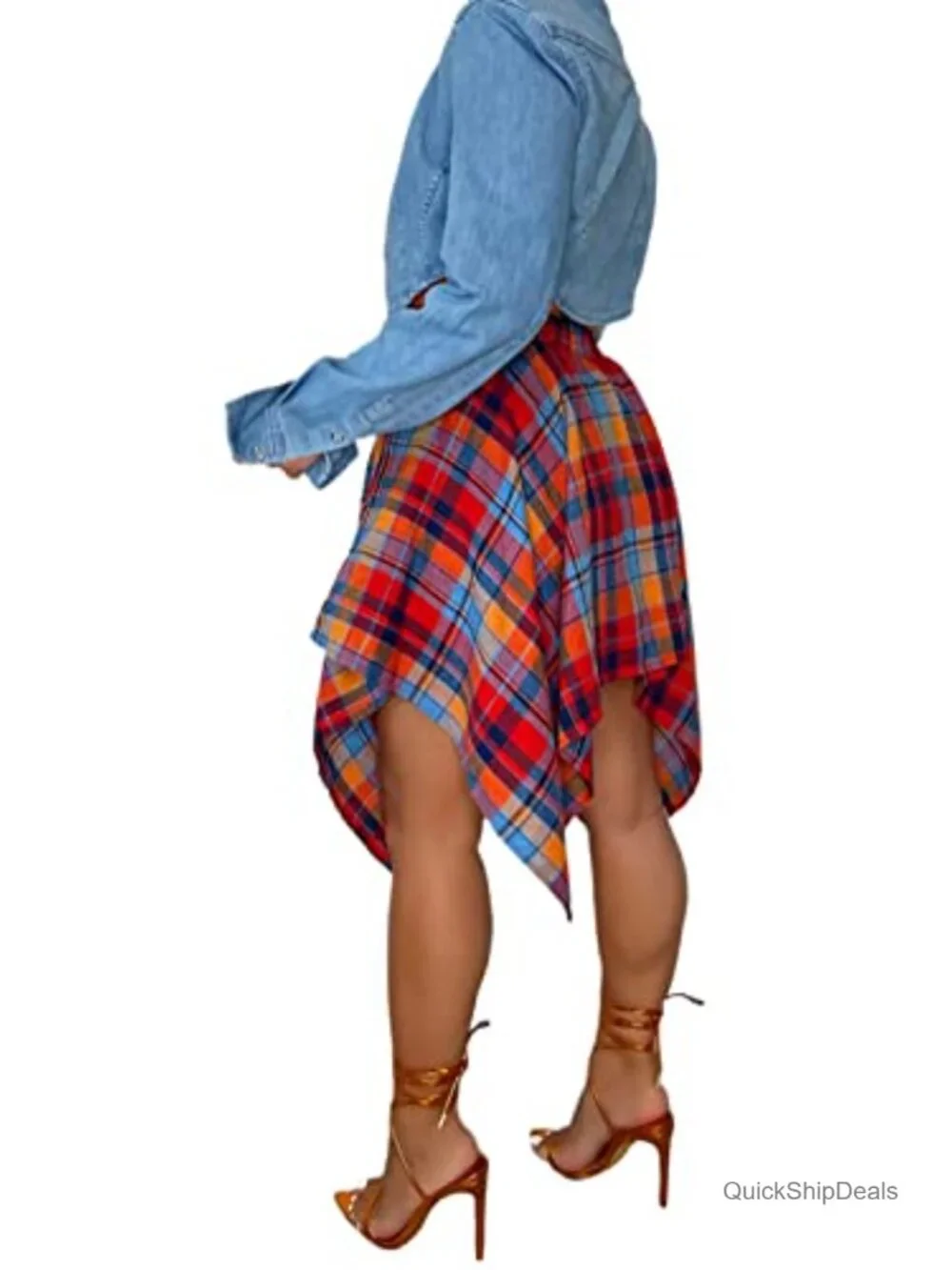 N/A women plaid