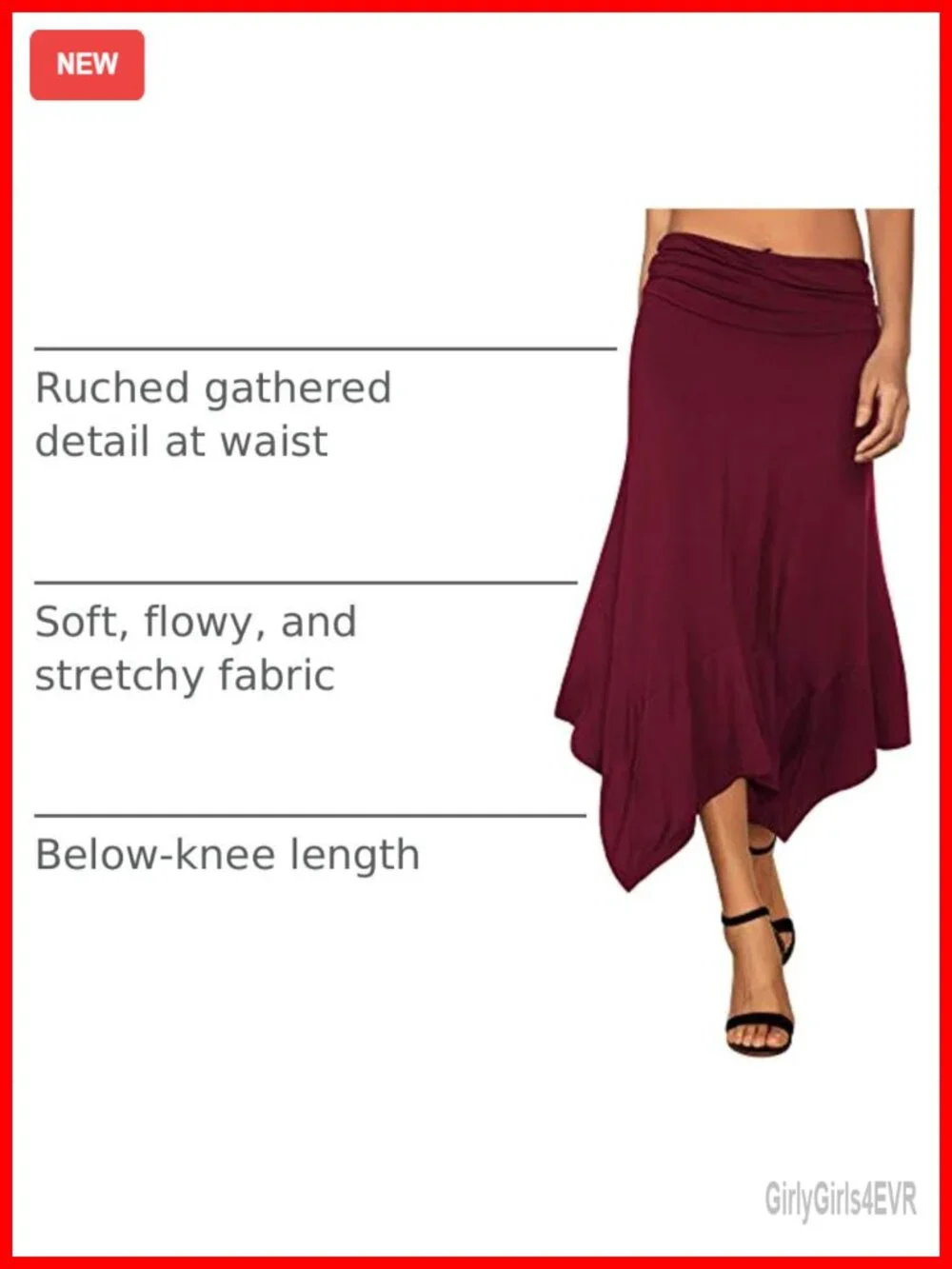 N/A flowy handkerchief