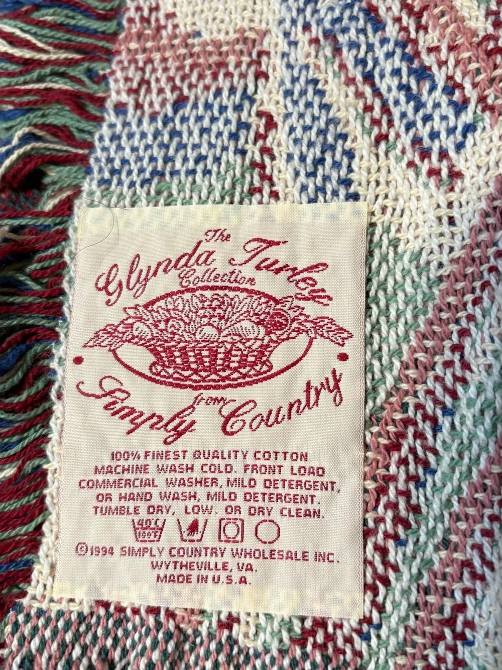 Simply country decorative woven