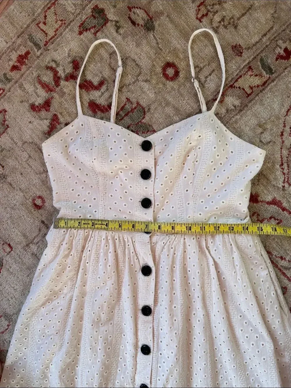 Urban Outfitters sleeveless eyelet