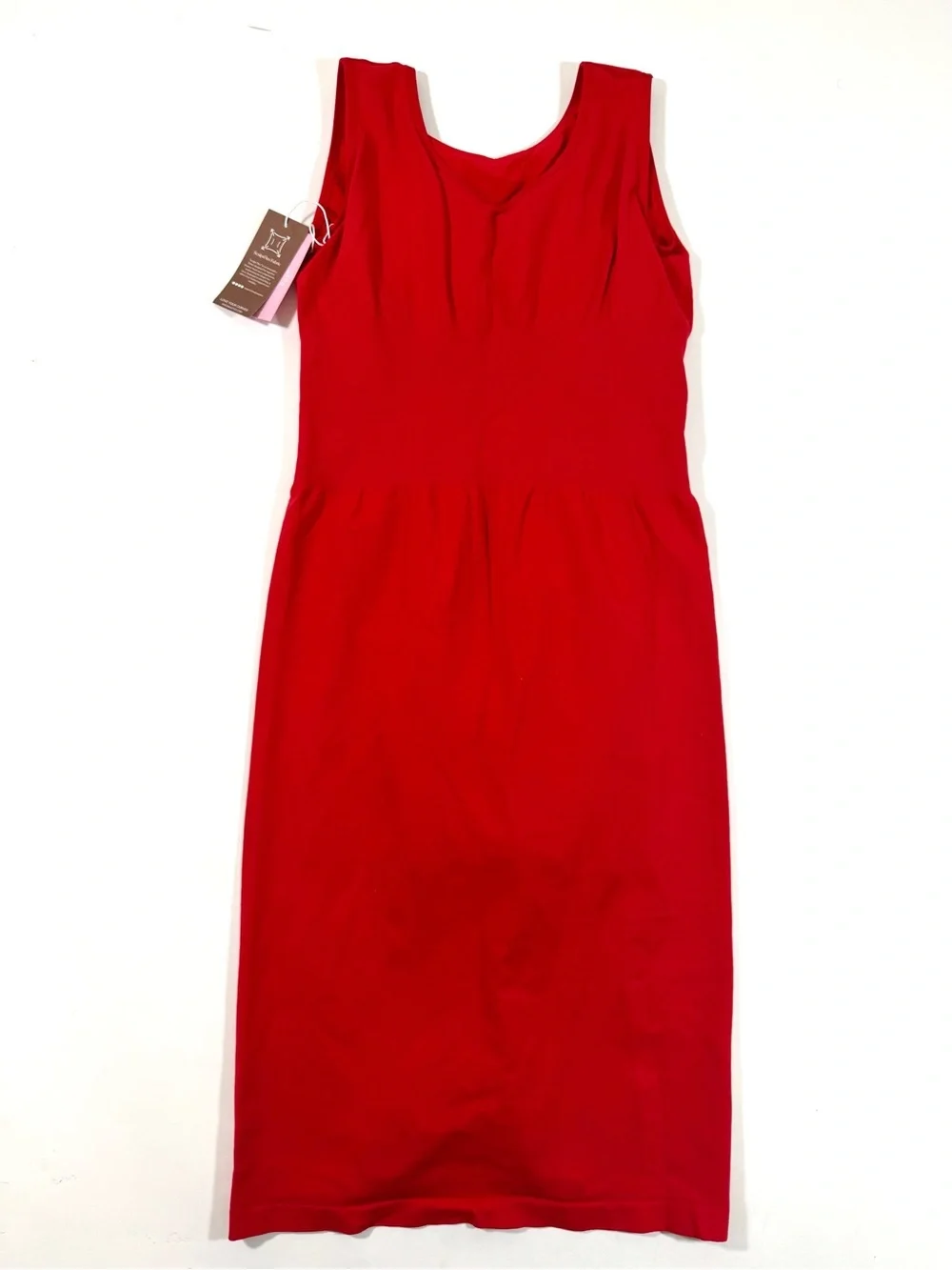 New Shes Waisted Jersey Halter Midi Dress Secret Sculpt