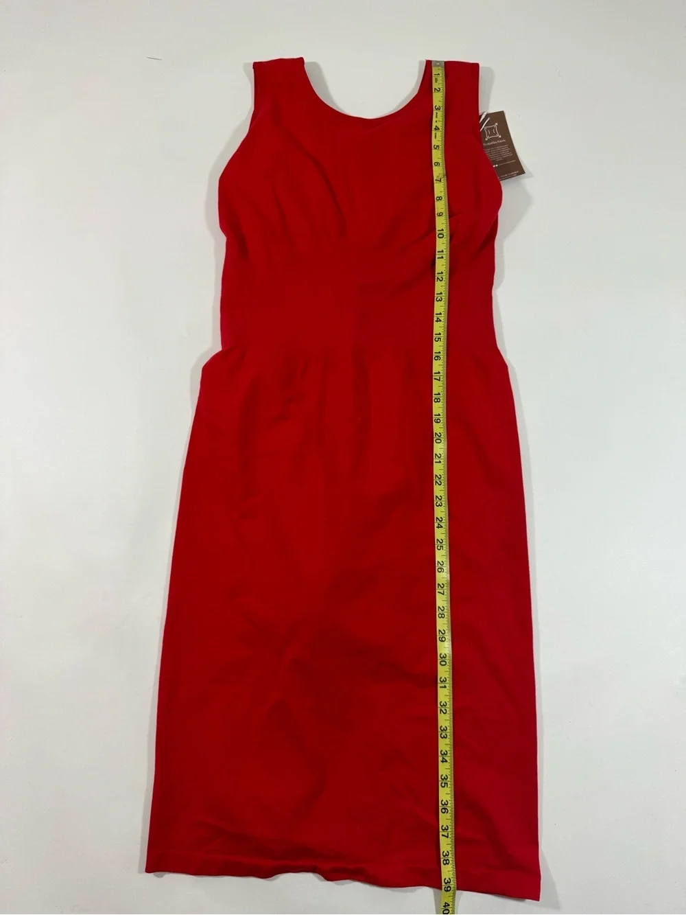 New Shes Waisted Jersey Halter Midi Dress Secret Sculpt