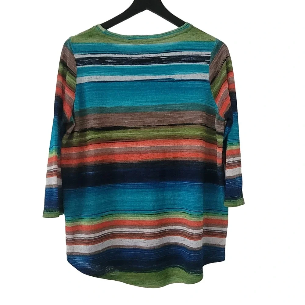 erin london rainbow stripe