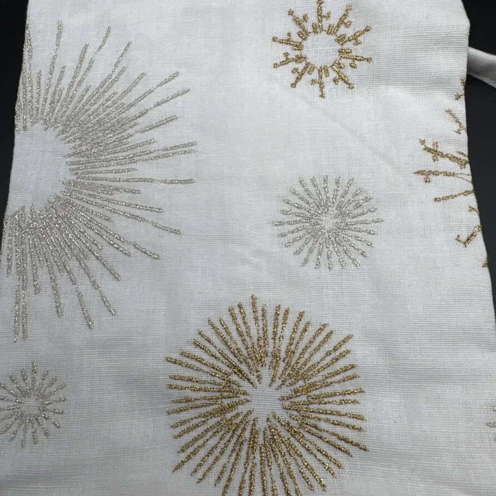 Pottery Barn one embroidered