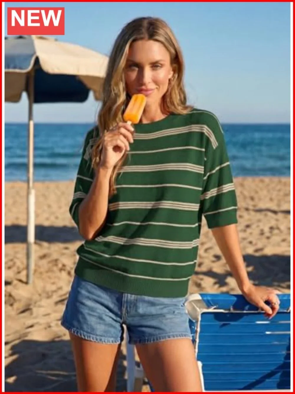 N/A lightweight striped
