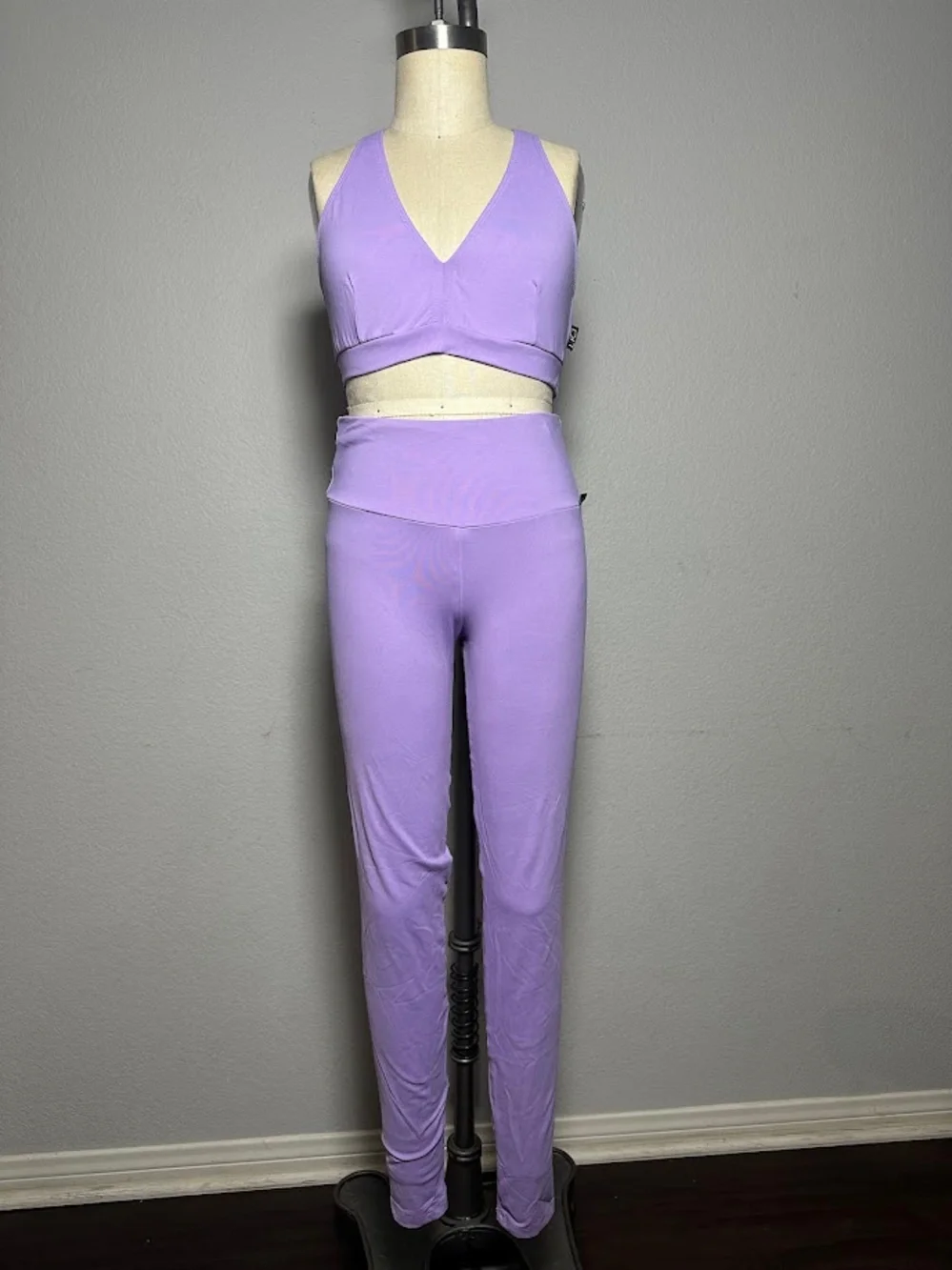 Maristella Citelli Lavender Workout Gym Set Size Small