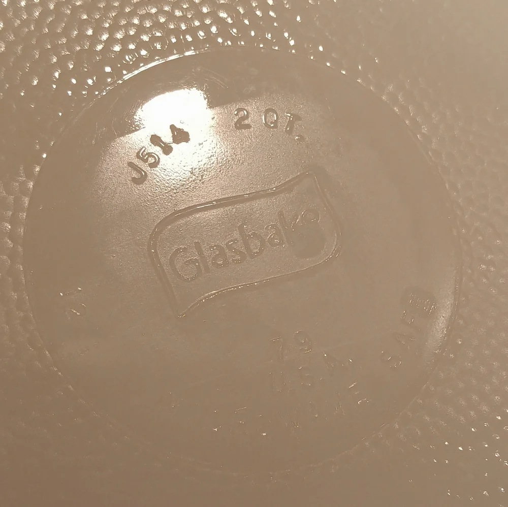 Glasbake classic white