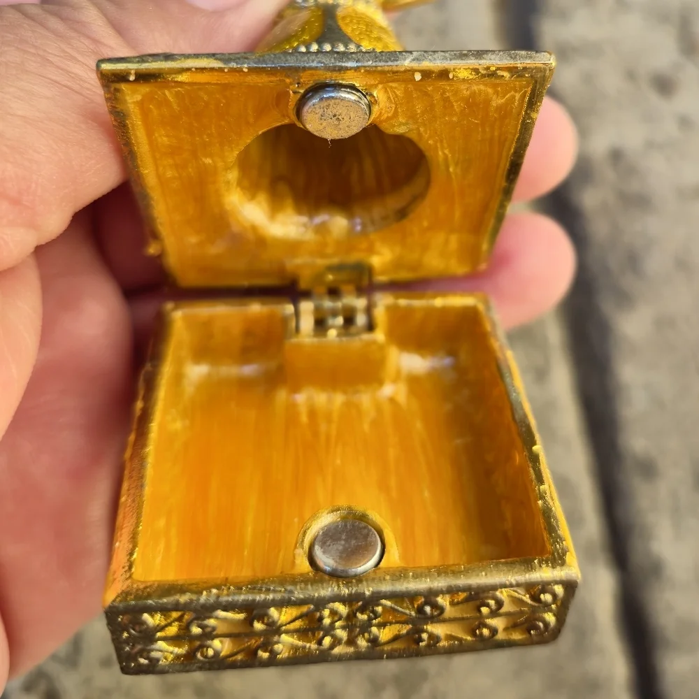 Gold and Red Decorative Menorah Accent‎