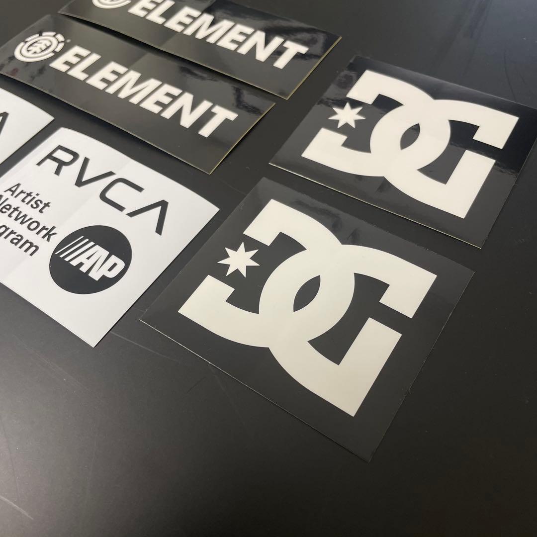 ELEMENT DC RVCA Skateboard Sticker Element RVCA