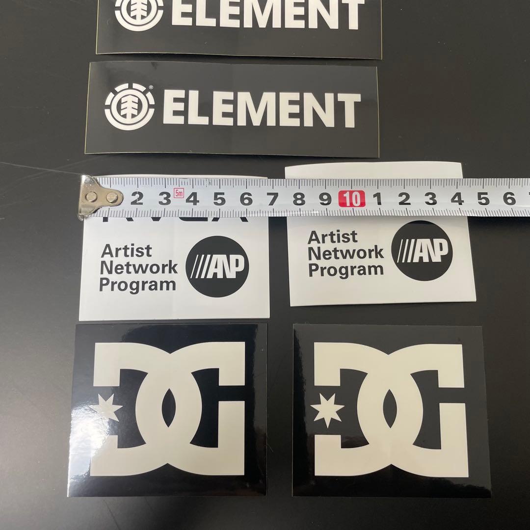 ELEMENT DC RVCA Skateboard Sticker Element RVCA