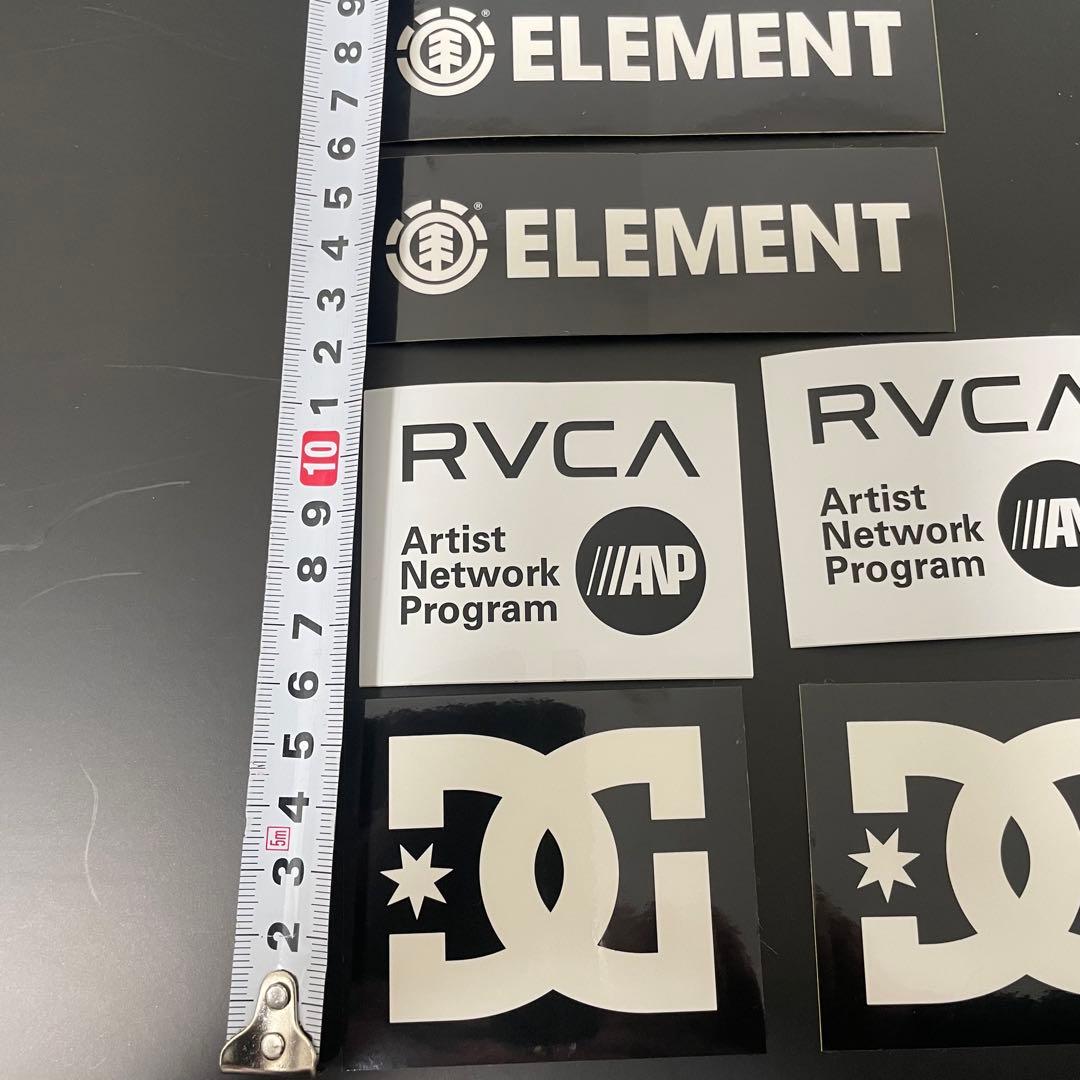 ELEMENT DC RVCA Skateboard Sticker Element RVCA