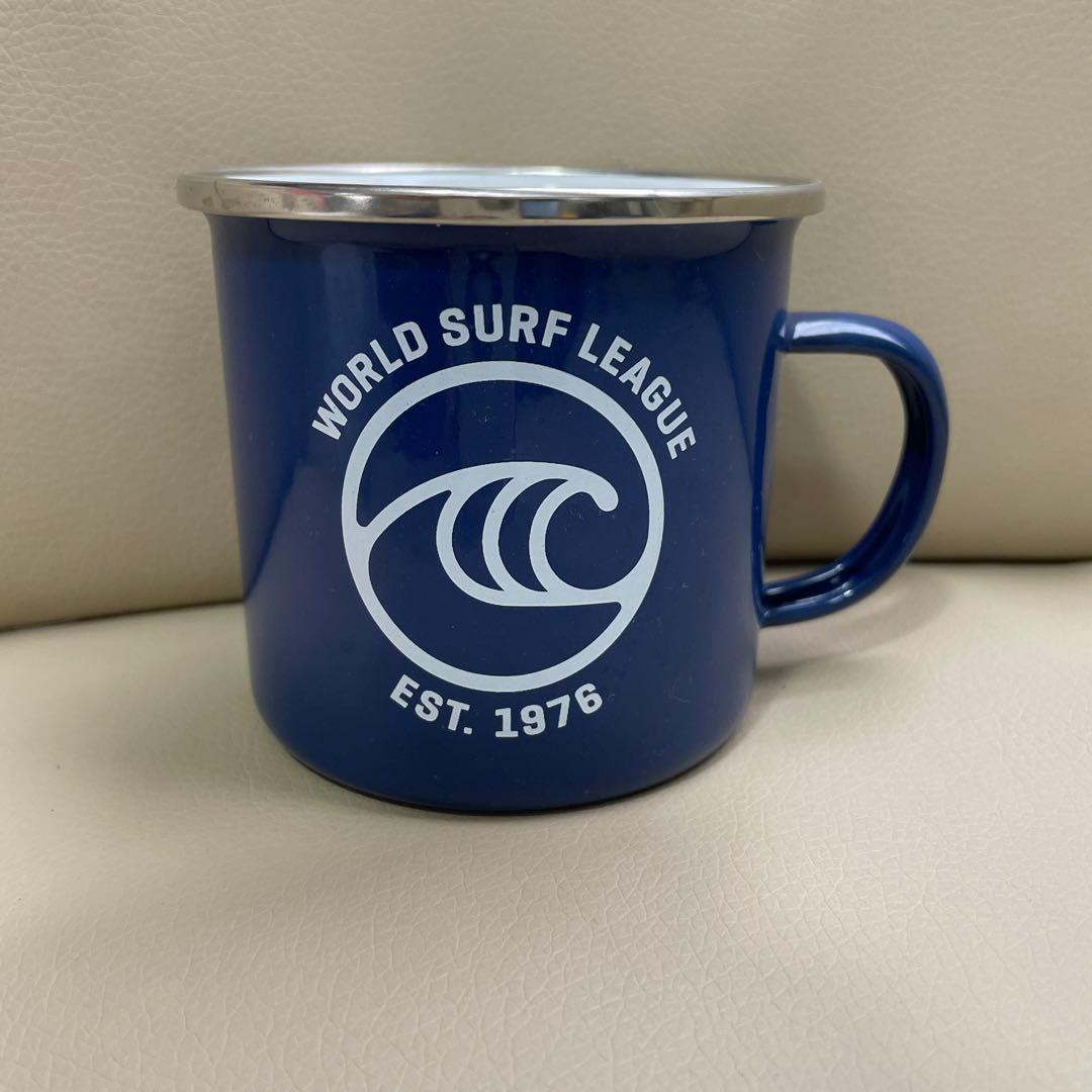 WORLD SURF LEAGUE WSL Enamel Cup Mug